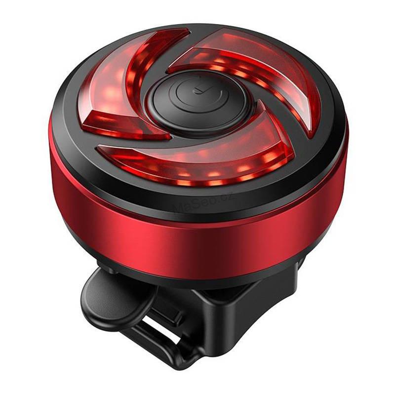 Zadní cyklistická lampička Superfire BTL02 – USB, 330 mAh, 3 režimy