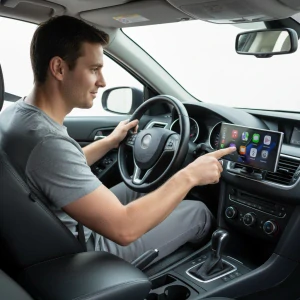 Monitor 11,26" s Apple CarPlay, Android auto, Bluetooth, kamerový vstup AHD