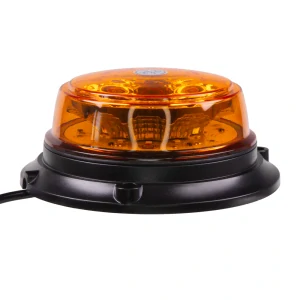 LED maják, 12-24V, 12x1W oranžový wl180fix3, pevná montáž, ECE R65