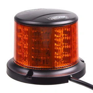 LED maják, 12-24V, 64x0,5W, oranžový wl321fix, pevná montáž, ECE R65 R10