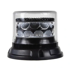 PROFI LED maják 12-24V 24x3W modrý čirý 133x110mm, ECE R65