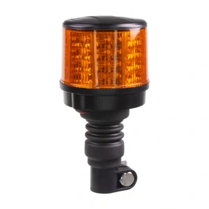 LED maják, 12-24V, 64x0,5W, oranžový wl321hr, na držák ECE R65 R10