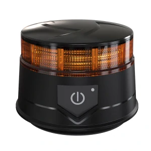 AKU LED maják, 30x0,7W oranžový, magnet, ECE R65 R10