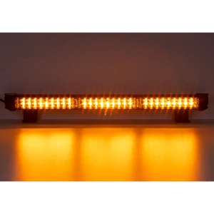 LED alej voděodolná (IP67) 12-24V, 27x LED 1W, oranžová 484mm, ECE R65