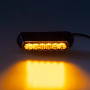 PROFI výstražné LED světlo vnější 911-621, oranžové, 12-24V, ECE R65