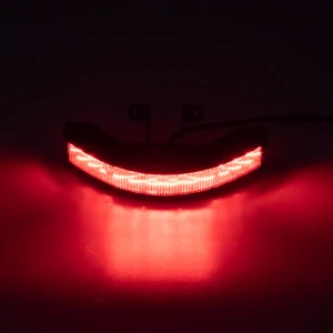 Výstražné LED světlo vnější, 12-24V, 12x3W, červené, ECE R10