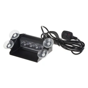 PREDATOR LED vnitřní, 4x3W, 12-24V, modrý, 145mm