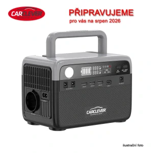 Nabíjecí stanice CARCLEVER - powerbanka, 230,4 Wh, AC-300W