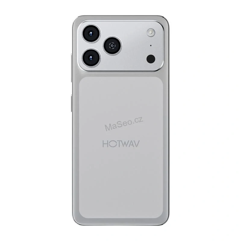 Smartphone HOTWAV A17 Pro Max (stříbrný)