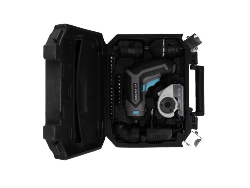 CecoRaptor akušroubovák s výměnnými hlavami Perfect MultiWork 360 Ultra