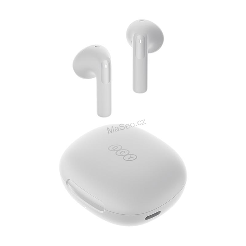 Sluchátka TWS QCY Ailybuds E20 HT13 (bílá)