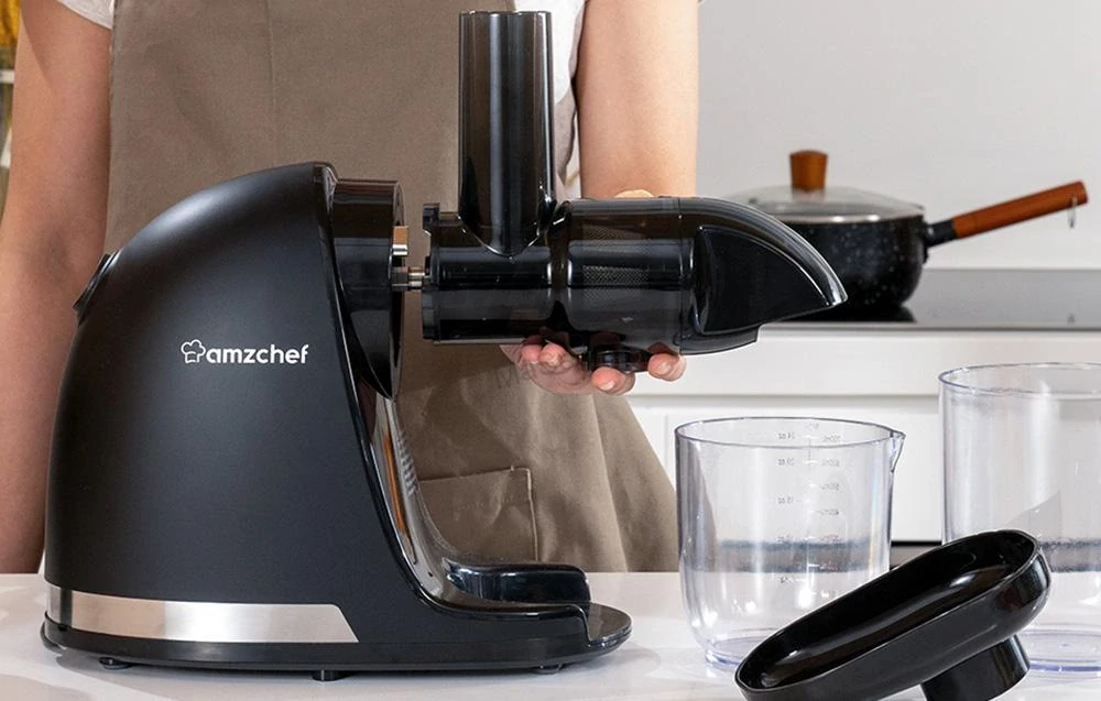 Odšťavňovač AMZCHEF 1501-GA (šedý)
