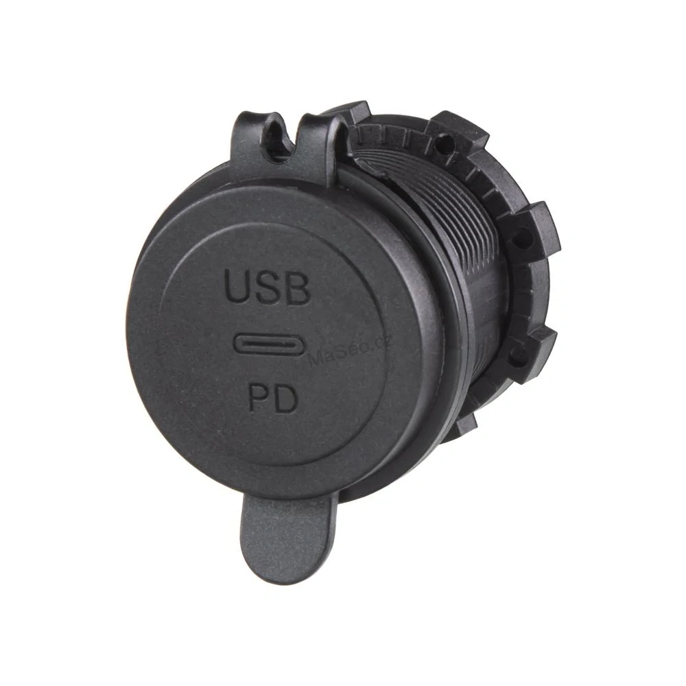 USB-C zásuvka 12/24V, 45W