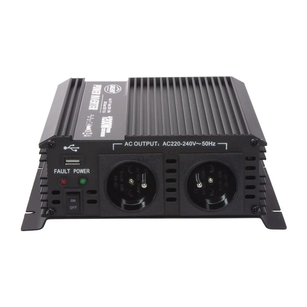 Měnič napětí z 24/230V + USB, 1200W