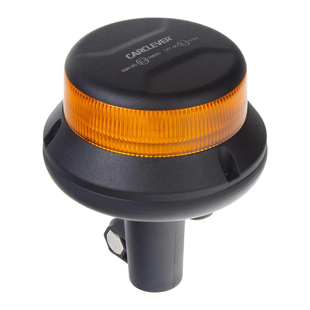 LED maják, oranžový (wb205), 10-30V, ECE R65, na tyč