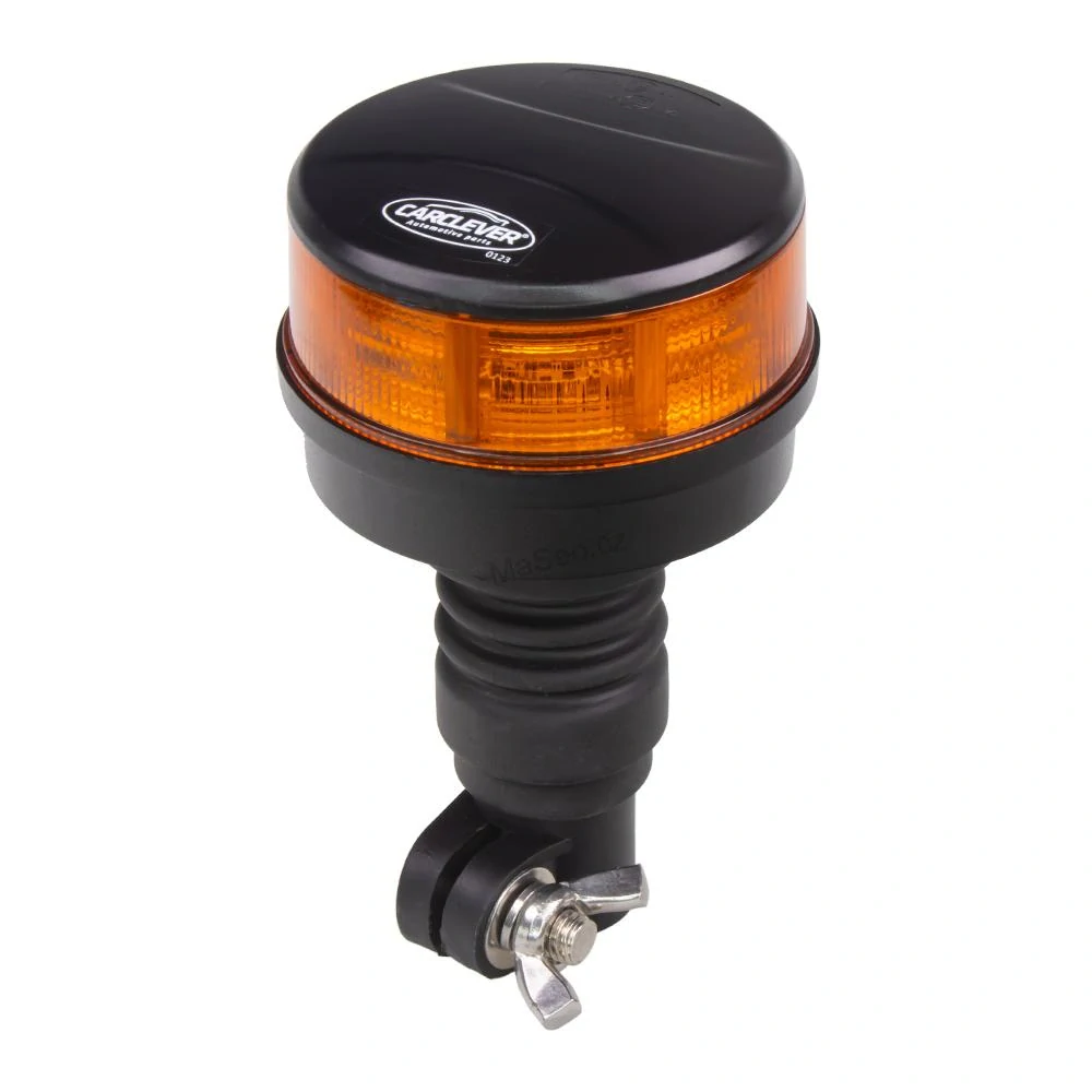 LED maják, 12-24V, 64x0,5W, oranžový wl322hr, na držák ECE R65 R10