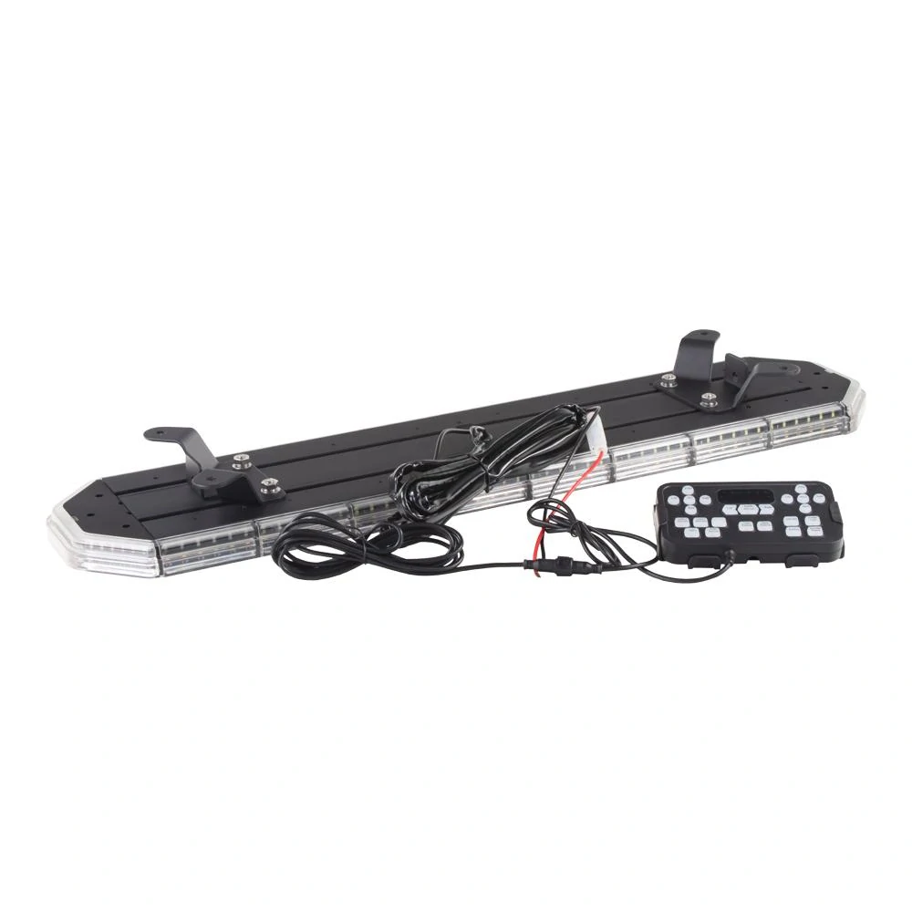 LED rampa 760mm, oranžová+bílá, 12-30V, ECE R65