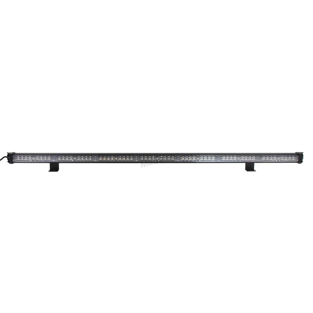 LED alej voděodolná (IP67) 12-24V, 63x LED 1W, oranžová 1060mm, ECE R65