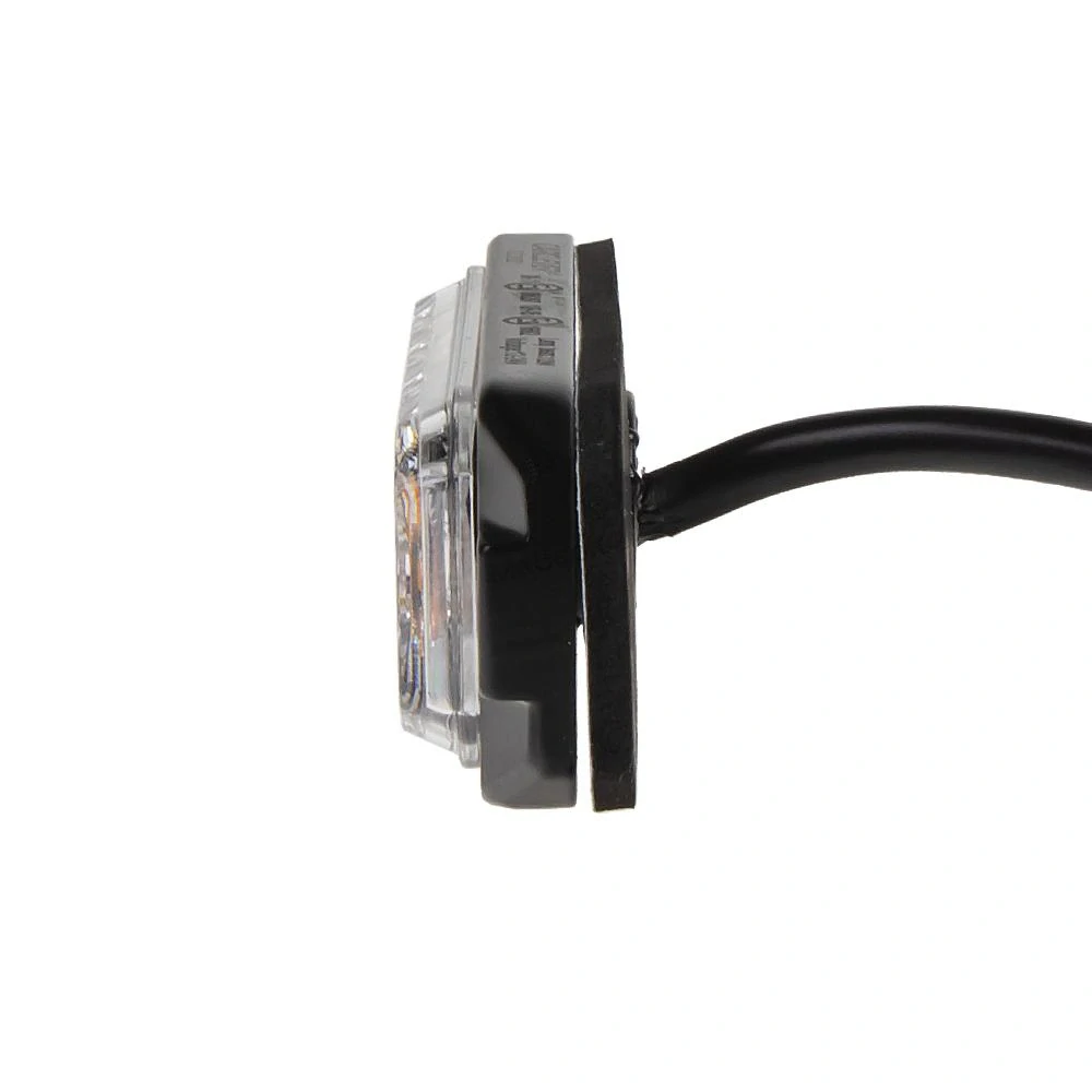 PROFI SLIM výstražné LED světlo vnější CH-04, oranžové, 12-24V, ECE R65