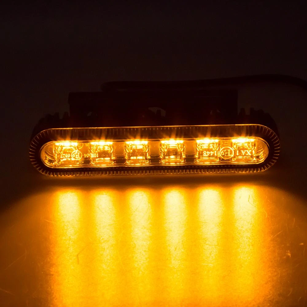 PROFI výstražné LED světlo vnější 911-622, oranžové, 12-24V, ECE R65