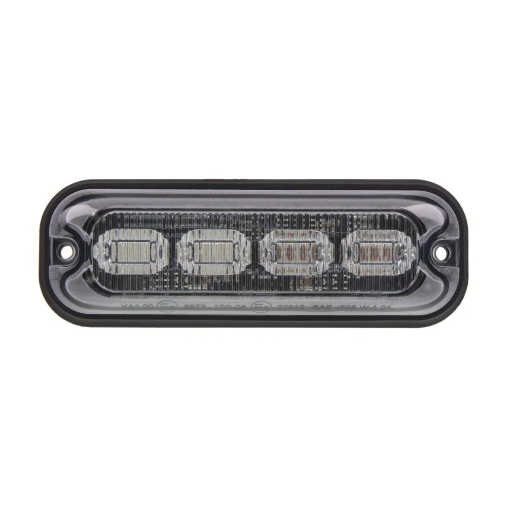 PREDATOR 4x4W LED, 12-24V, červeno-modrý, ECE R10