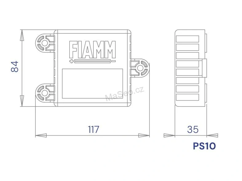 FIAMM elektronická siréna PS10 - D STADT LAND