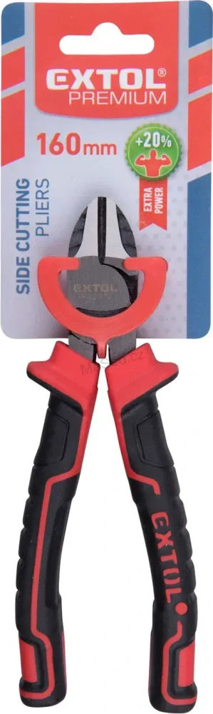 EXTOL PREMIUM kleště štípací boční POWER, 160mm