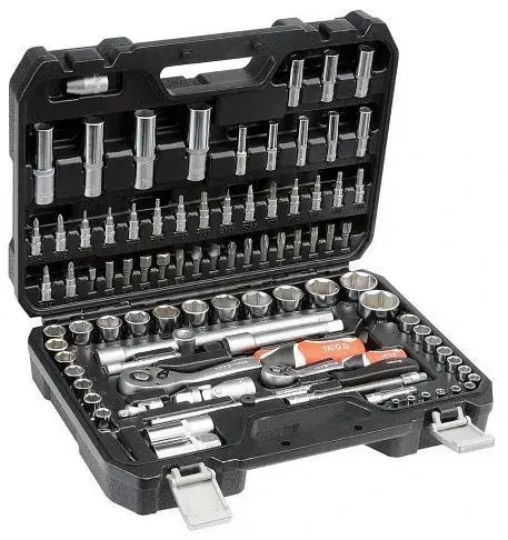 YATO Gola sada 1/2", 1/4" + příslušenství 94 ks