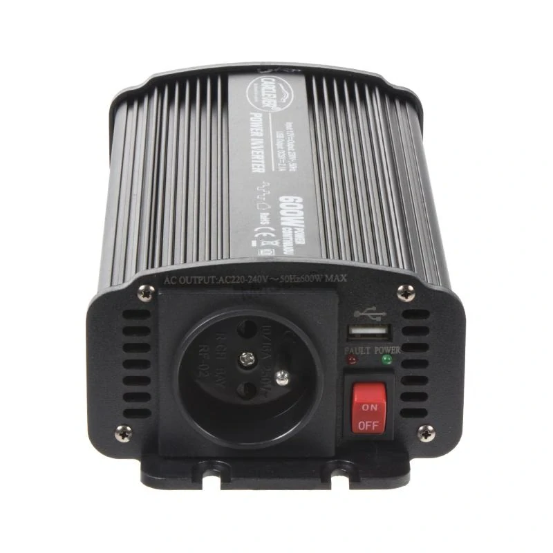 Měnič napětí z 24/230V + USB, 600W