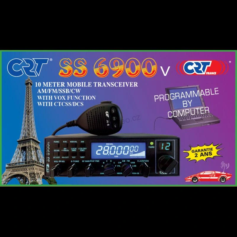 CRT SS6900 V VOX NRC Blue + SW