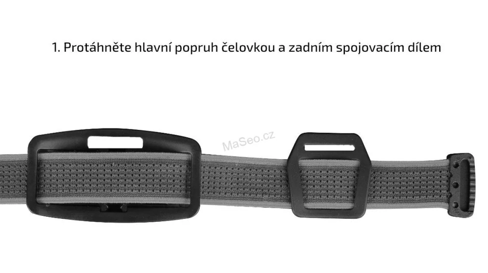 Sada černých popruhů AFH-02