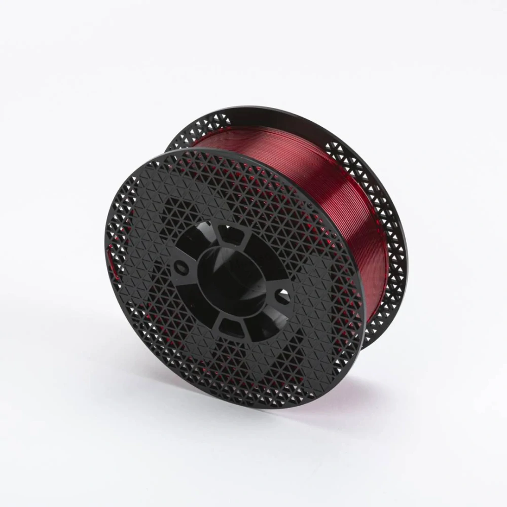 PETG - Transparentní Červená 1,75 mm; 1 kg