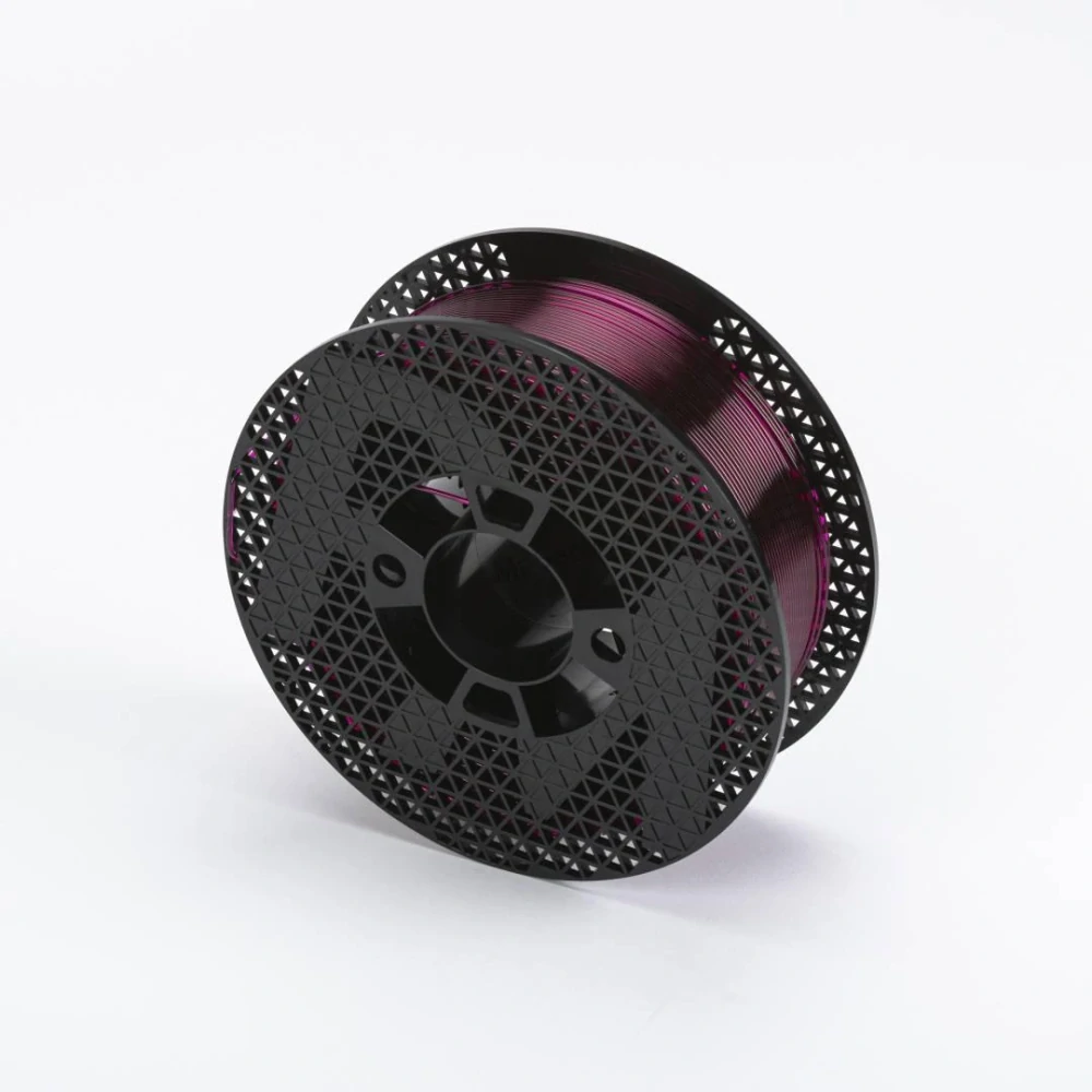 PETG - Transparentní Fialová 1,75 mm; 1 kg