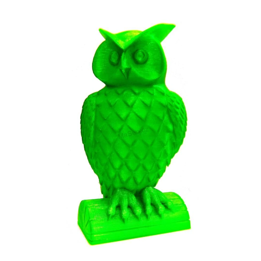 PETG - Transparentní Zelená 1,75 mm; 1 kg