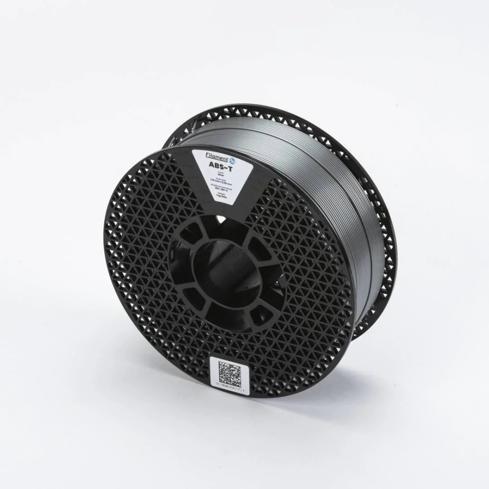 ABS-T - Stříbrná 1,75 mm; 1 kg