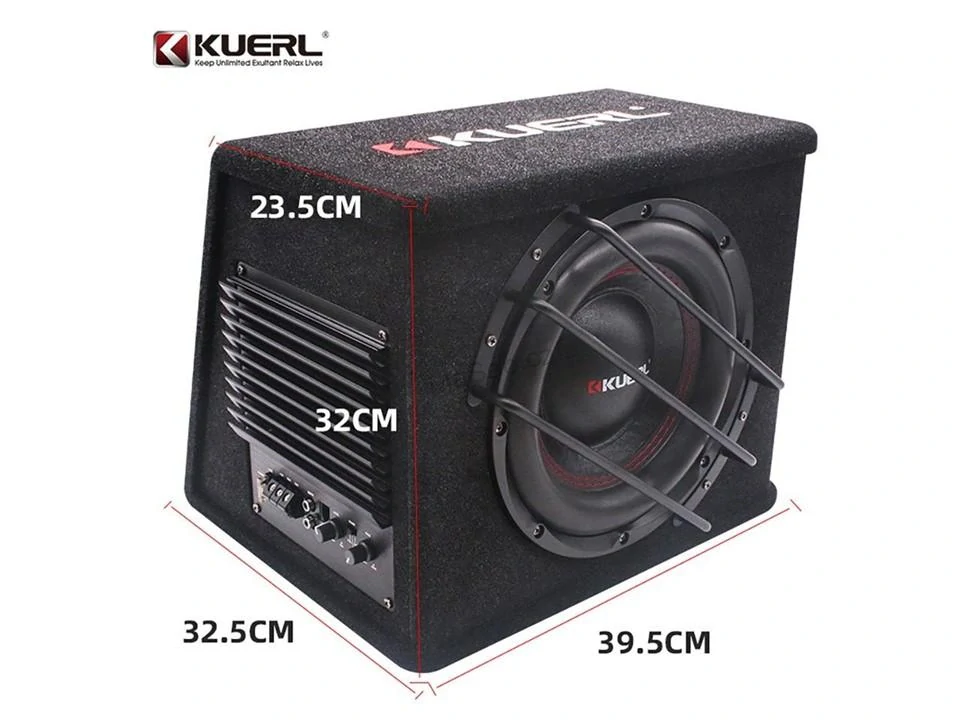 KUERL těžký aktivní subwooferový box 10", 150W