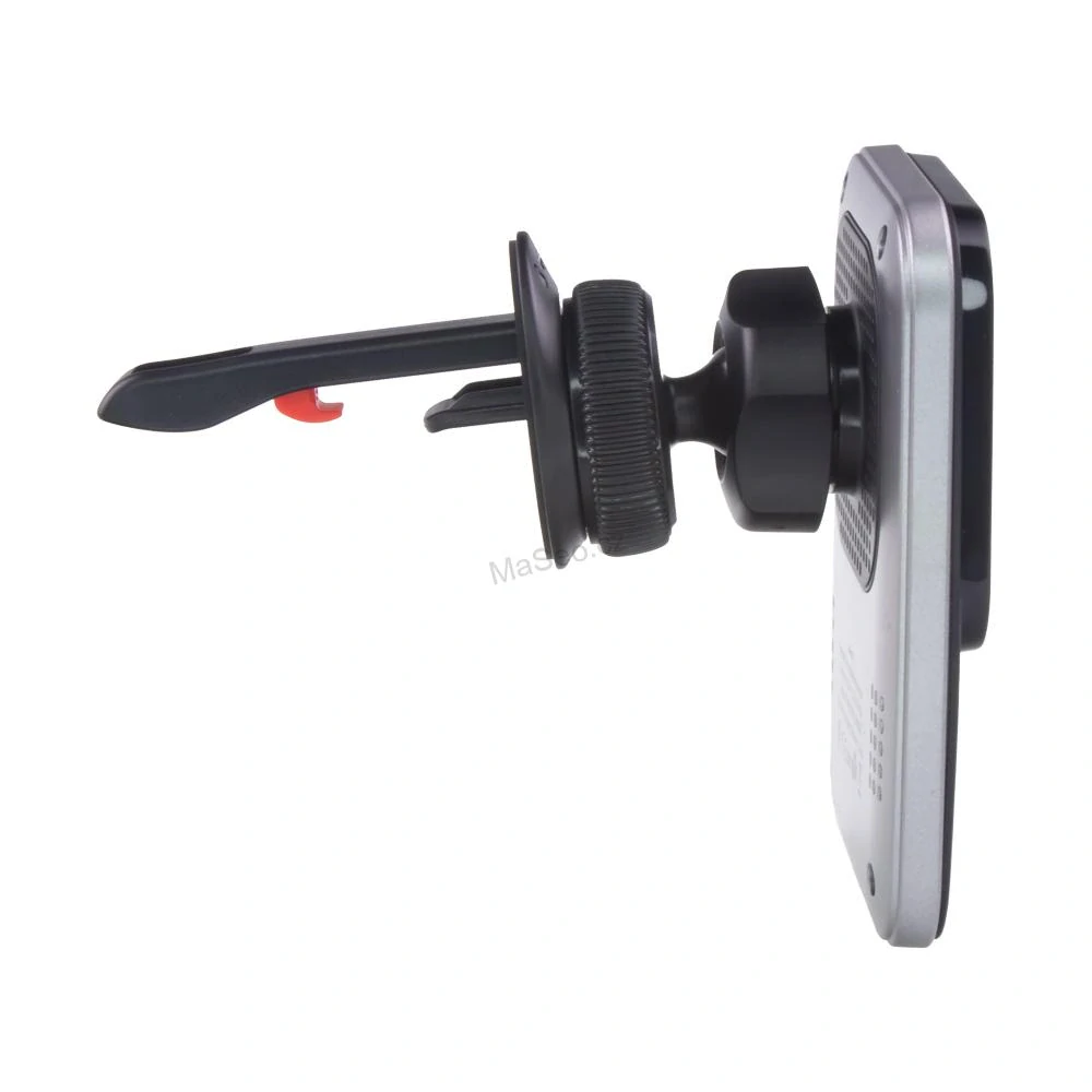 Magnetický držák s Qi dobíjením do mřížky ventilace (MagSafe compatible)