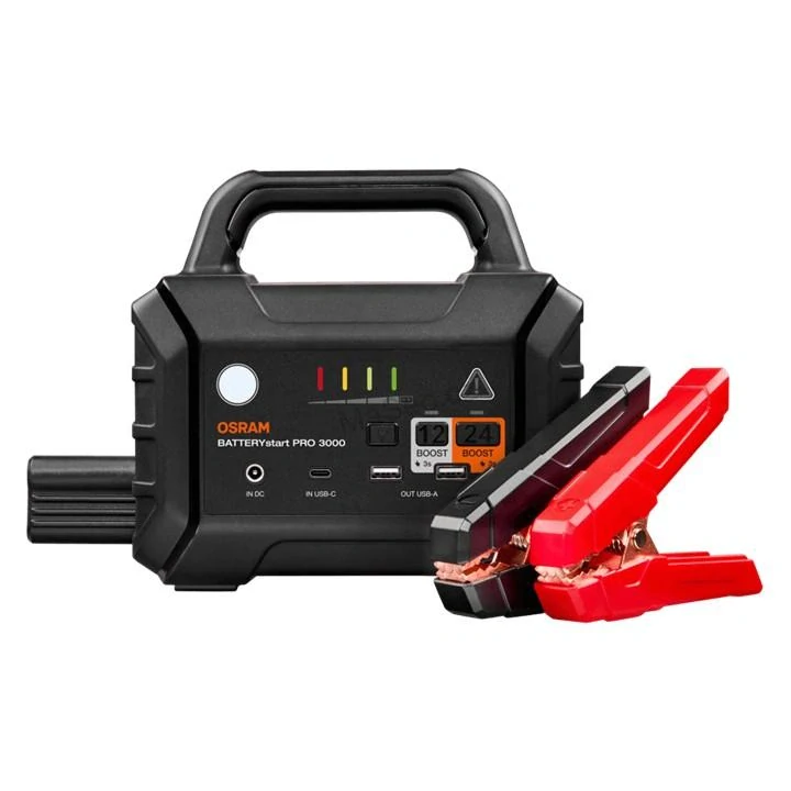 OSRAM Startovací zdroj (JumpStarter) 36400mAh / 134 Wh / 500A / 2500A, 12 / 24V
