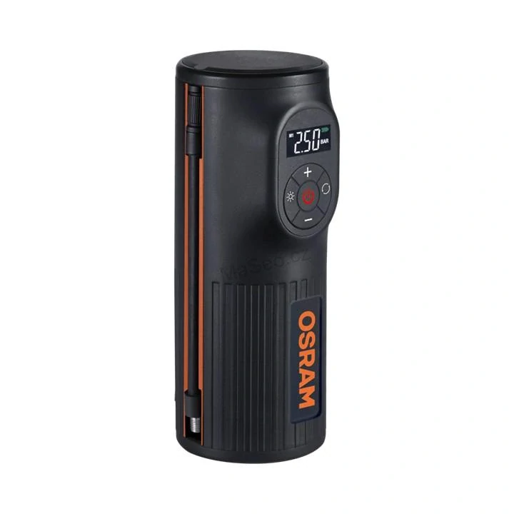 OSRAM Kompaktní akumulátorový automatický digitální pneu kompresor