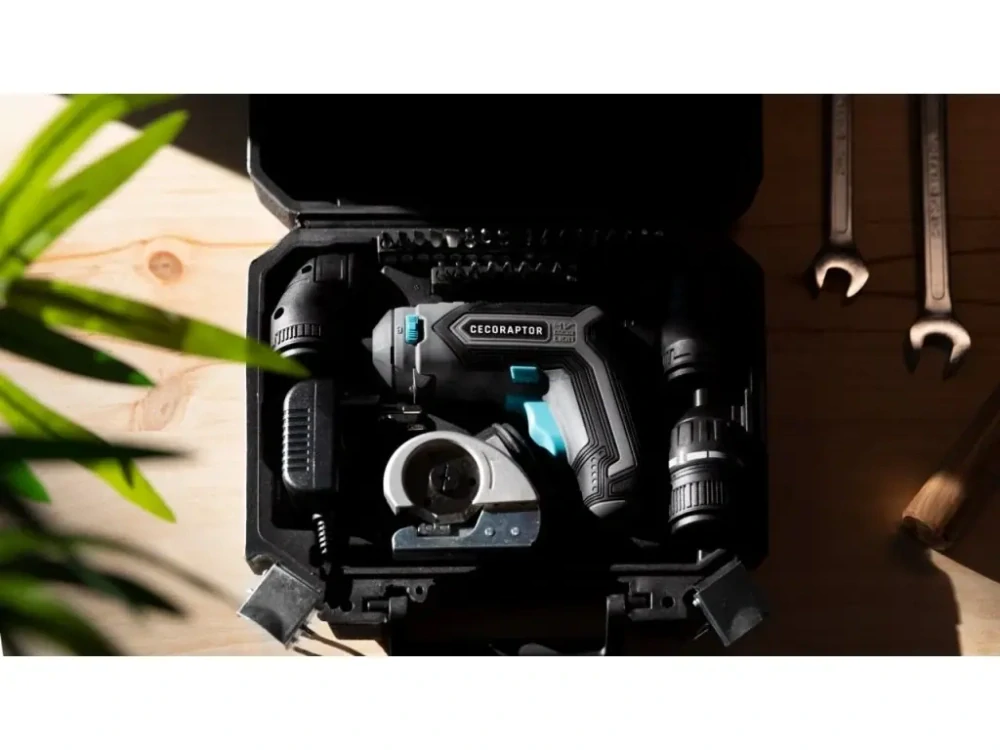 CecoRaptor akušroubovák s výměnnými hlavami Perfect MultiWork 360 Ultra