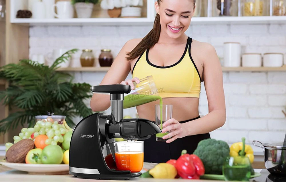 Odšťavňovač AMZCHEF 1501-GA (šedý)