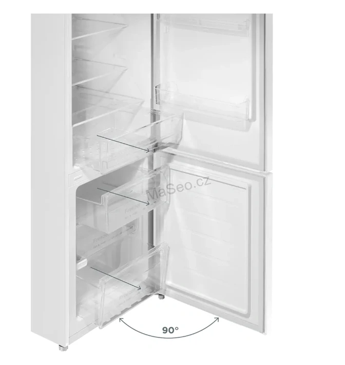 CONCEPT Lednice s mrazákem LK3354wh