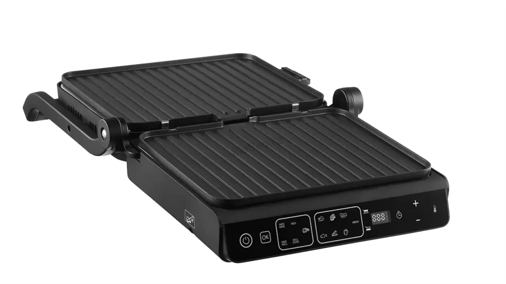 Kontaktní gril s teplotní sondou Glass GE3600