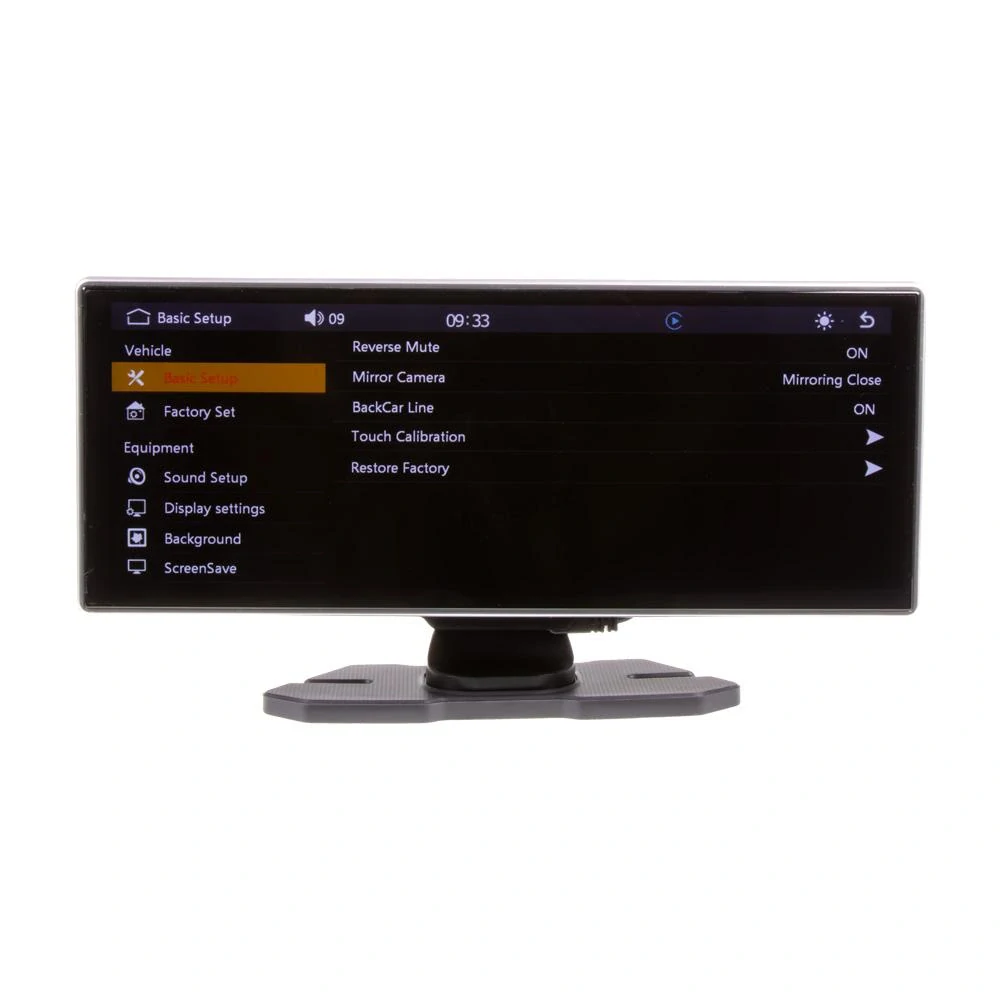 Monitor 11,26" s Apple CarPlay, Android auto, Bluetooth, kamerový vstup AHD