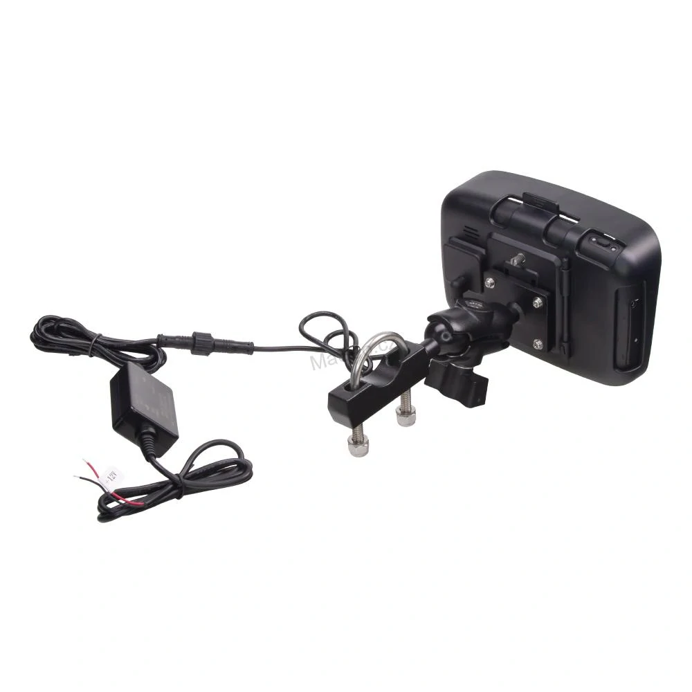 Monitor 5" (ds-501cam) na motocykl s Apple CarPlay, Android auto, Bluetooth, mini USB, micro SD