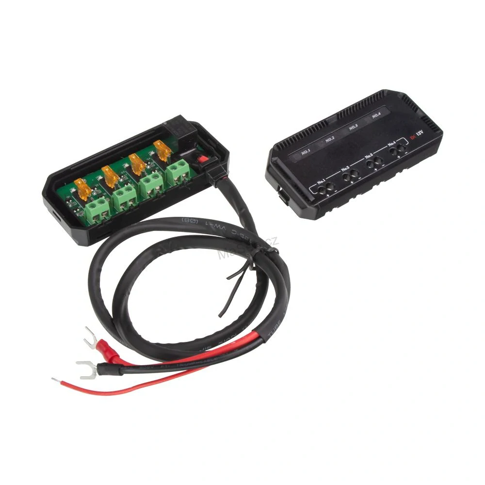 Sdružené pojistkové pouzdro 4-way, 12V, 20A