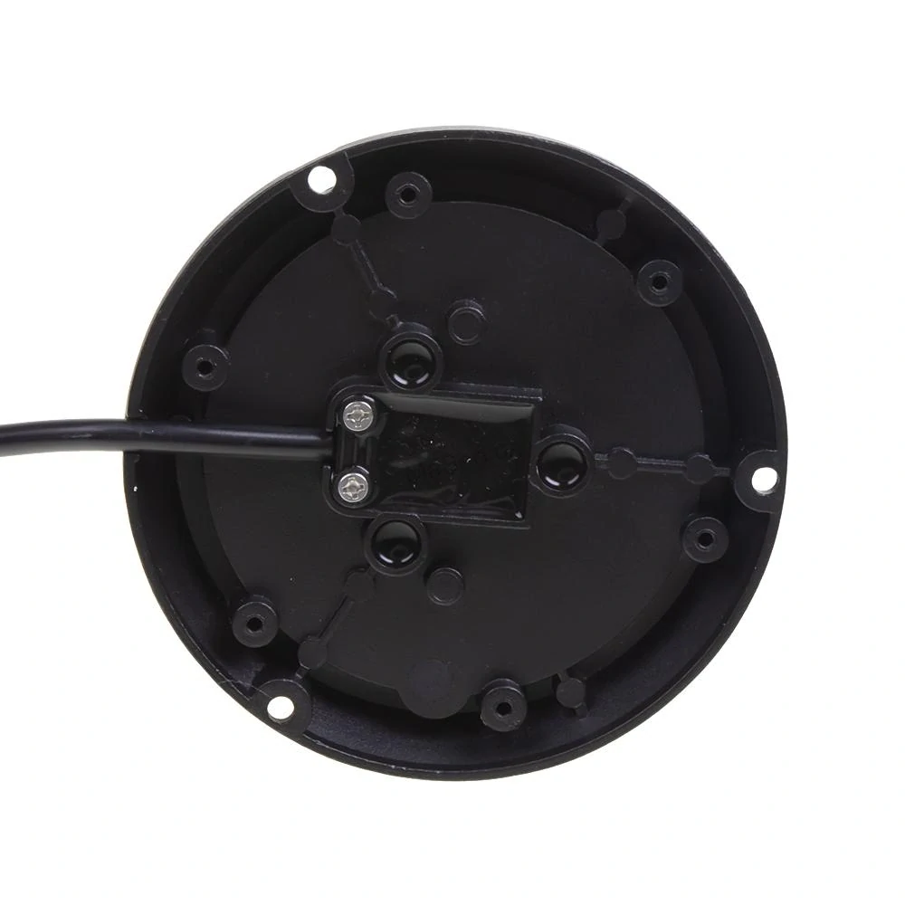 Robustní oranžový LED maják (wl401fix), černý hliník, 36W, ECE R65