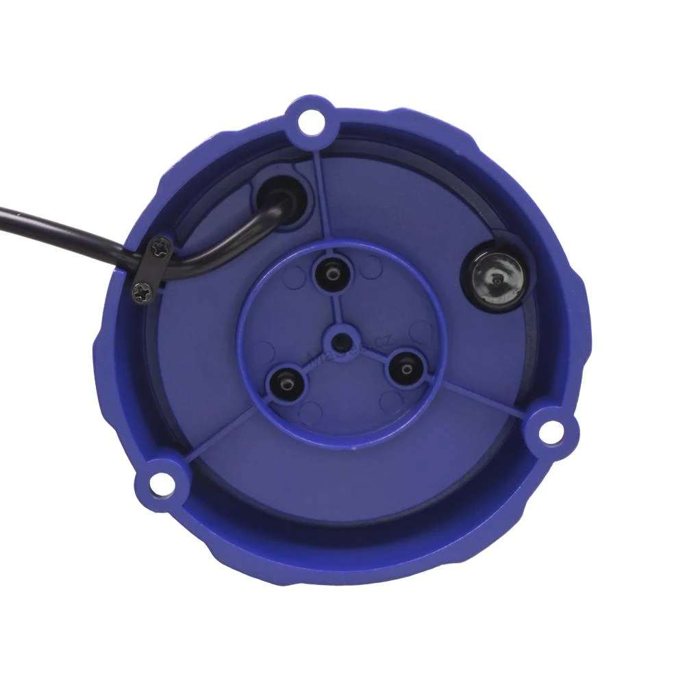 Robustní modrý LED maják wl406fix, modrý hliník, 96W, ECE R65