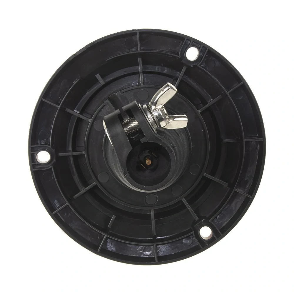 LED maják, 12-24V, 12x3W oranžový na držák, ECE R65
