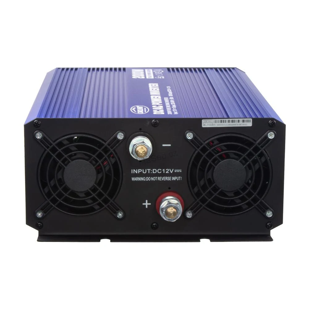 Sinusový měnič napětí z 12/230V + USB, 2000W
